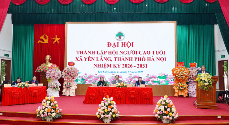 Đại hội thành lập Hội Người cao tuổi xã Yên Lãng nhiệm kỳ 2026–2031- Ảnh 2.