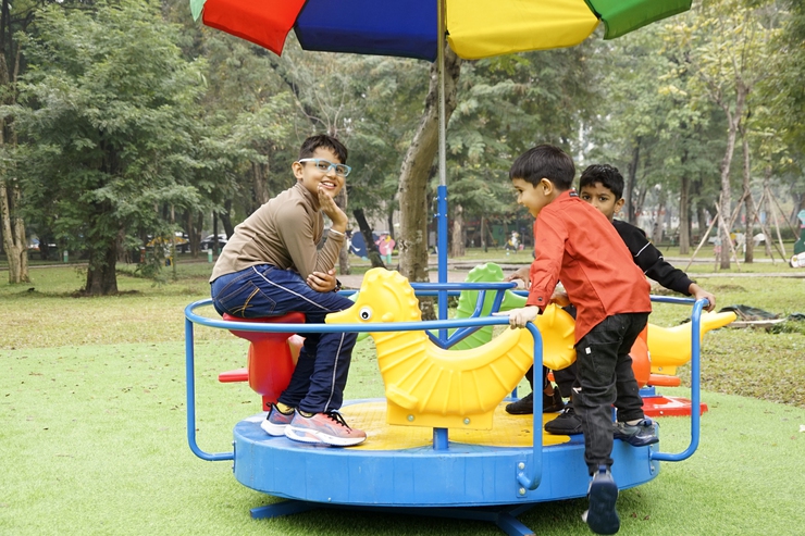 Nhiều hoạt động sôi nổi, bổ ích tại công viên Thống Nhất, phường Hai Bà Trưng, Hà Nội.- Ảnh 16.