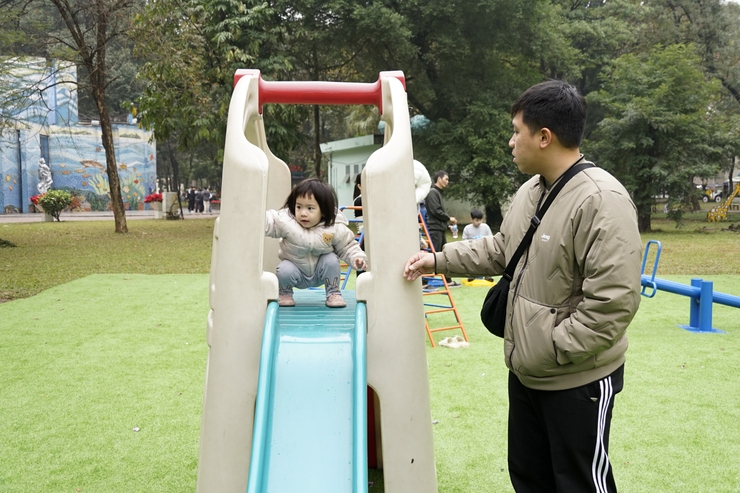 Nhiều hoạt động sôi nổi, bổ ích tại công viên Thống Nhất, phường Hai Bà Trưng, Hà Nội.- Ảnh 15.