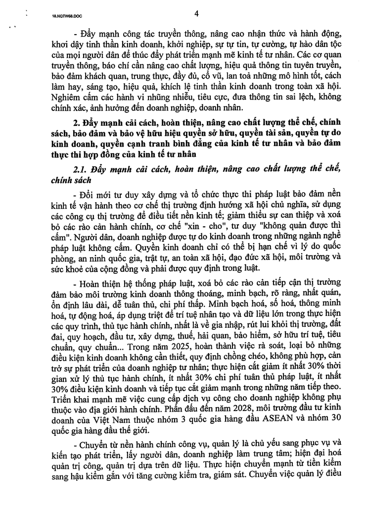 Nghị quyết số 68-NQ/TW về phát triển kinh tế tư nhân- Ảnh 4.