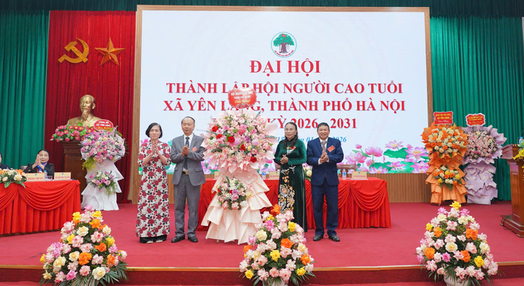 Đại hội thành lập Hội Người cao tuổi xã Yên Lãng nhiệm kỳ 2026–2031- Ảnh 4.