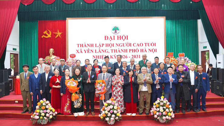 Đại hội thành lập Hội Người cao tuổi xã Yên Lãng nhiệm kỳ 2026–2031- Ảnh 7.