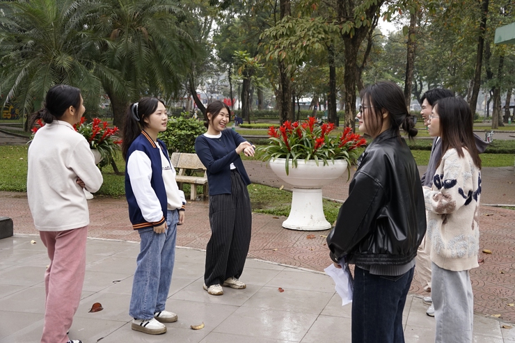 Nhiều hoạt động sôi nổi, bổ ích tại công viên Thống Nhất, phường Hai Bà Trưng, Hà Nội.- Ảnh 4.