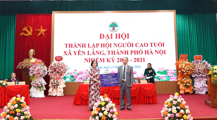 Đại hội thành lập Hội Người cao tuổi xã Yên Lãng nhiệm kỳ 2026–2031- Ảnh 8.