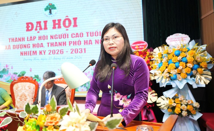 Tổ chức thành công Đại hội thành lập Hội Người cao tuổi xã Dương Hoà nhiệm kỳ 2026-2031 - Ảnh 12.