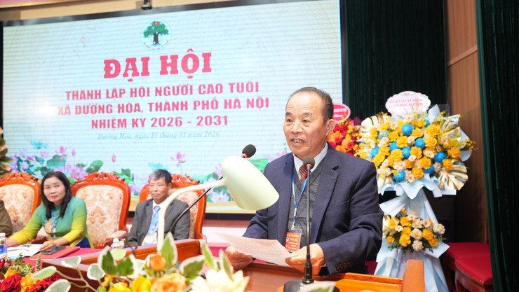 Tổ chức thành công Đại hội thành lập Hội Người cao tuổi xã Dương Hoà nhiệm kỳ 2026-2031 - Ảnh 8.