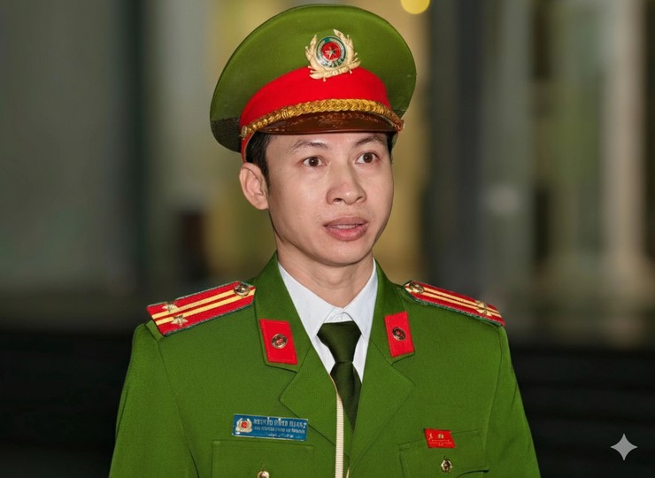 Công an Hà Nội tuần tra xuyên đêm, bảo vệ tuyệt đối an ninh phục vụ Đại hội XIV của Đảng- Ảnh 10.