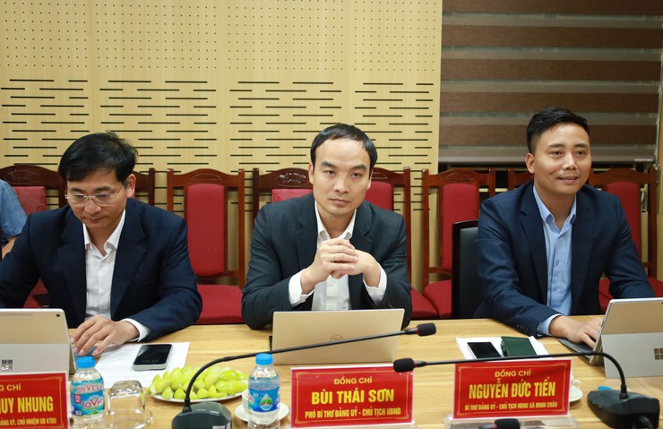 Xã Minh Châu tích cực thúc đẩy chuyển đổi số, hướng tới xã thông minh năm 2030- Ảnh 3.