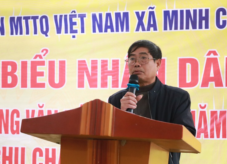 Hội nghị đại biểu Nhân dân thôn Chu Chàng bàn việc xây dựng đời sống văn hóa ở cơ sở năm 2026- Ảnh 2.