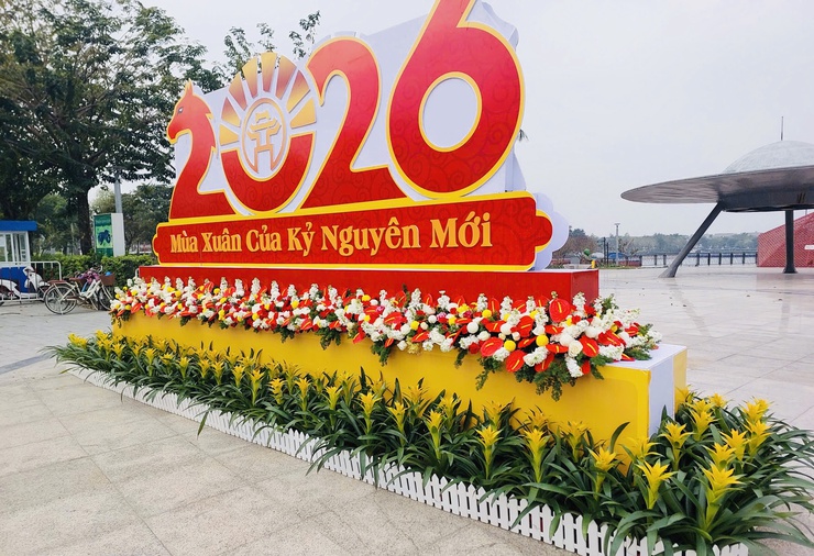 Phường Dương Nội rực rỡ cờ hoa chào mừng Đại hội Đảng toàn quốc lần thứ XIV- Ảnh 5.