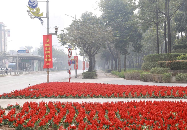 Phường Dương Nội rực rỡ cờ hoa chào mừng Đại hội Đảng toàn quốc lần thứ XIV- Ảnh 13.