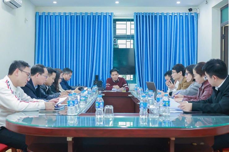 UBND xã Yên Bài tổ chức hội nghị giao ban tuần- Ảnh 1.