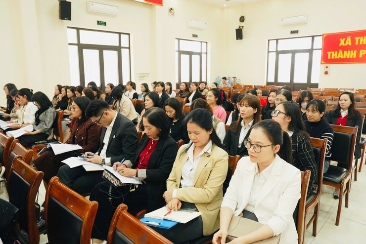 Hội nghị sơ kết học kỳ I năm học 2025-2026 và triển khai một số nhiệm vụ trọng tâm Lĩnh vực Giáo dục và Đào tạo xã Thiên Lộc trong thời gian tới- Ảnh 5.