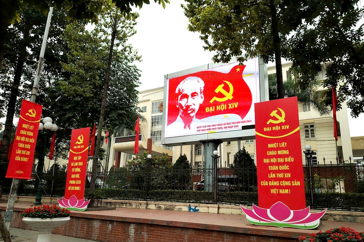 Thanh Xuân rực rỡ cờ hoa, hân hoan hướng về Đại hội XIV của Đảng- Ảnh 1.