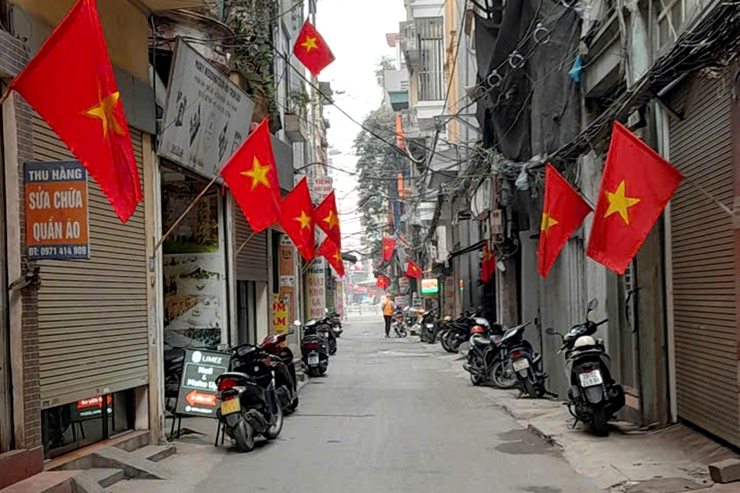 Thanh Xuân rực rỡ cờ hoa, hân hoan hướng về Đại hội XIV của Đảng- Ảnh 9.