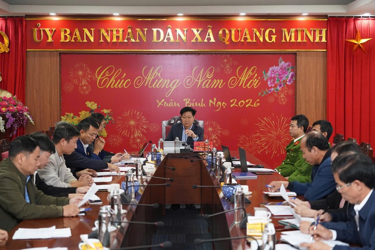 Xã Quang Minh tập huấn nghiệp vụ công tác bầu cử đại biểu Quốc hội khóa XVI và đại biểu HĐND các cấp nhiệm kỳ 2026 – 2031- Ảnh 3.