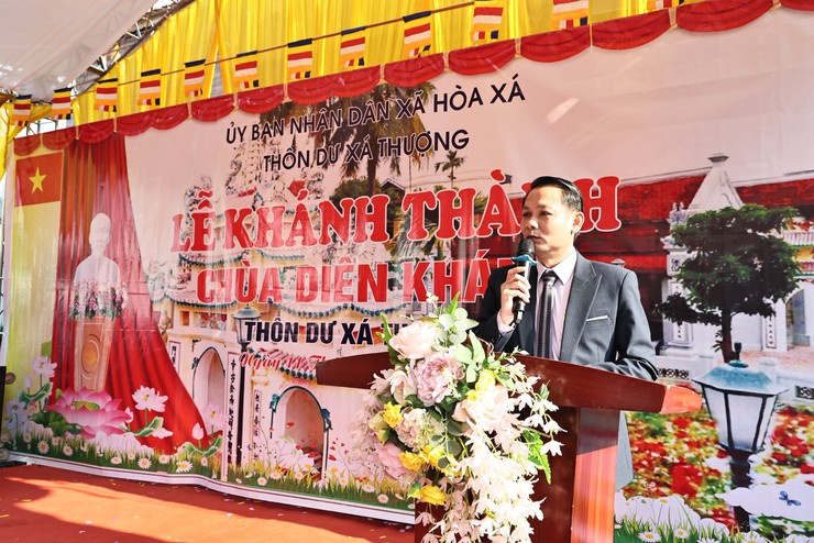 TRANG TRỌNG LỄ KHÁNH THÀNH CÔNG TRÌNH TU BỔ, TÔN TẠO CHÙA DIÊN KHÁNH TẠI THÔN DƯ XÁ THƯỢNG- Ảnh 1.