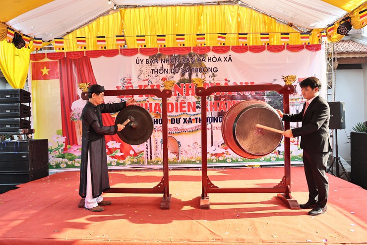 TRANG TRỌNG LỄ KHÁNH THÀNH CÔNG TRÌNH TU BỔ, TÔN TẠO CHÙA DIÊN KHÁNH TẠI THÔN DƯ XÁ THƯỢNG- Ảnh 4.