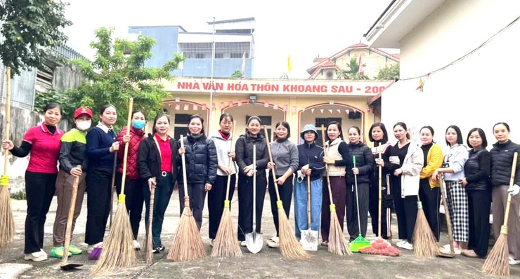 ĐOÀI PHƯƠNG  RA QUÂN TỔNG VỆ SINH MÔI TRƯỜNG CHÀO MỪNG ĐẠI HỘI ĐẠI BIỂU TOÀN QUỐC LẦN THỨ XIV CỦA ĐẢNG- Ảnh 1.