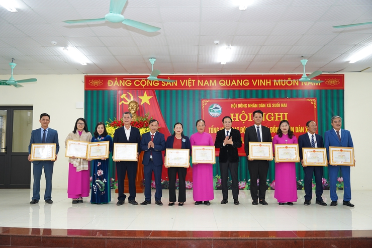 HĐND xã Suối Hai tổng kết công tác nhiệm kỳ 2021–2026, triển khai phương hướng nhiệm kỳ 2026–2031- Ảnh 3.