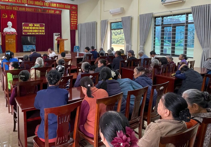 HÒA XÁ: 3/8 THÔN HOÀN THÀNH HỘI NGHỊ CỬ TRI GIỚI THIỆU NHÂN SỰ ỨNG CỬ HĐND XÃ KHÓA II, NHIỆM KỲ 2026 - 2031- Ảnh 1.