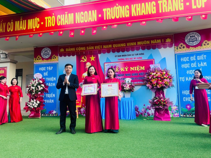 Người giữ lửa trong mái trường Tiểu học Mỹ Hưng- Ảnh 4.