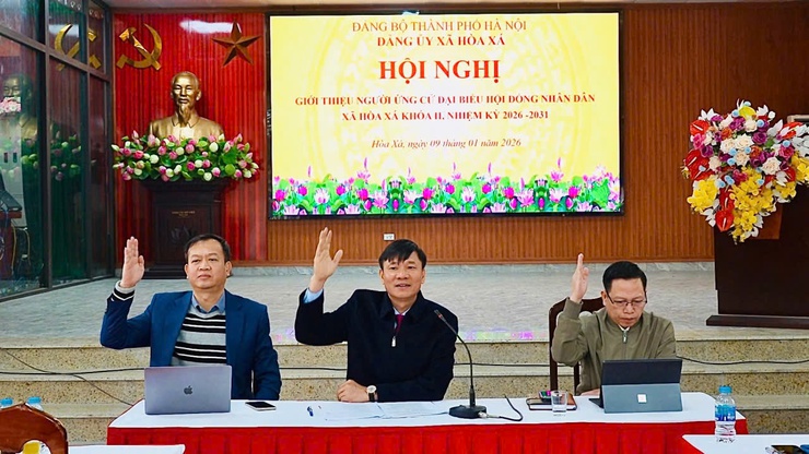 Hòa Xá chủ động chuẩn bị cho ngày hội toàn dân- Ảnh 1.