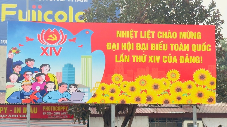 Xã Hương Sơn rực cờ hoa chào mừng Đại hội XIV của Đảng- Ảnh 5.