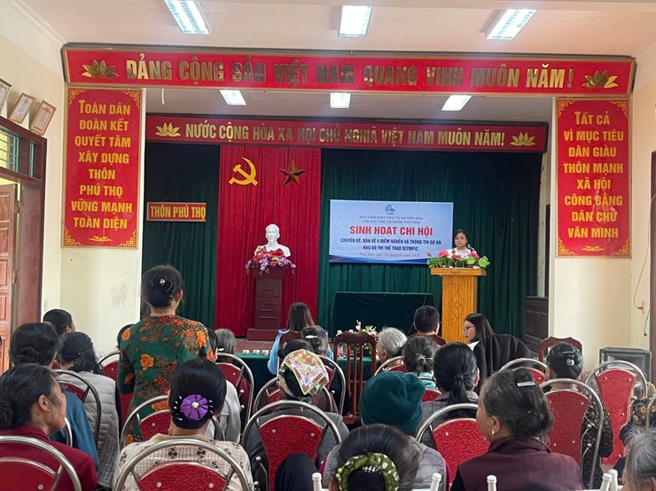 HỘI LHPN XÃ DÂN HÒA CHỈ ĐẠO SINH HOẠT CHI HỘI ĐIỂM – LAN TỎA VAI TRÒ PHỤ NỮ TRONG CỘNG ĐỒNG GÓP PHẦN GIẢI QUYẾT 5 ĐIỂM NGHẼN TRÊN ĐỊA BÀN XÃ - Ảnh 1.