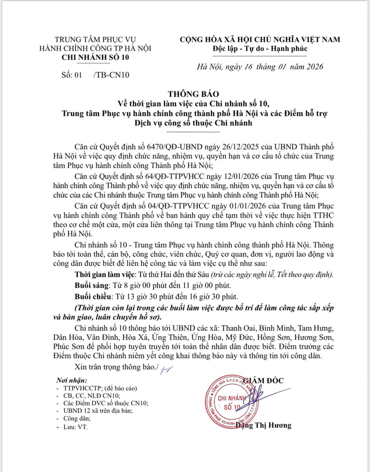 THÔNG BÁO- Ảnh 1.