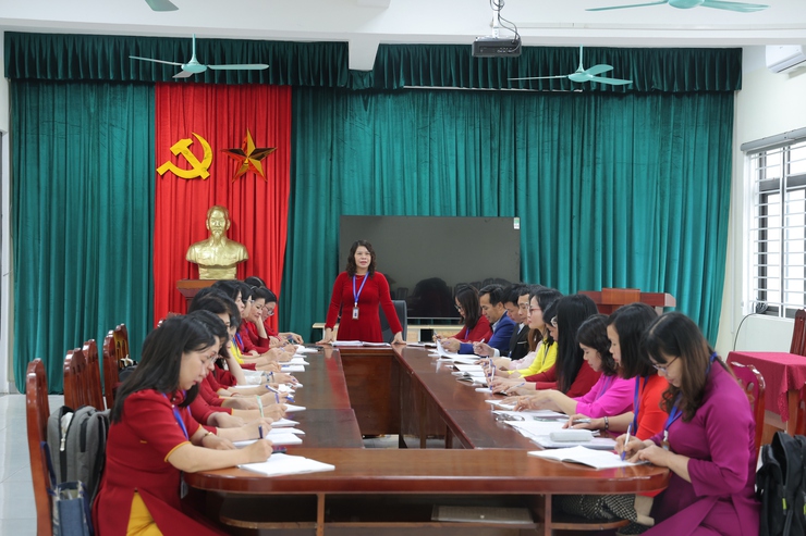 Niềm vui của cô, trò Trường Trung học cơ sở Trung Hòa khi chuyển về ngôi trường mới- Ảnh 10.