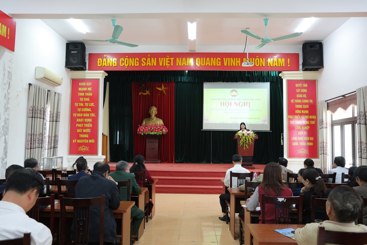 Phú Nghĩa phấn đấu hoàn thành tổ chức Hội nghị đại biểu Nhân dân bàn xây dựng đời sống văn hóa ở cơ sở năm 2026 trước ngày 31/3.- Ảnh 1.