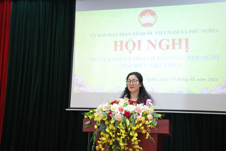 Phú Nghĩa phấn đấu hoàn thành tổ chức Hội nghị đại biểu Nhân dân bàn xây dựng đời sống văn hóa ở cơ sở năm 2026 trước ngày 31/3.- Ảnh 6.