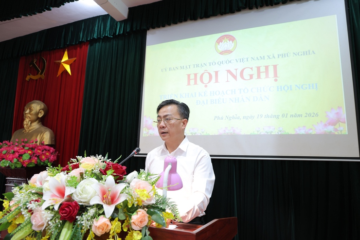 Phú Nghĩa phấn đấu hoàn thành tổ chức Hội nghị đại biểu Nhân dân bàn xây dựng đời sống văn hóa ở cơ sở năm 2026 trước ngày 31/3.- Ảnh 7.