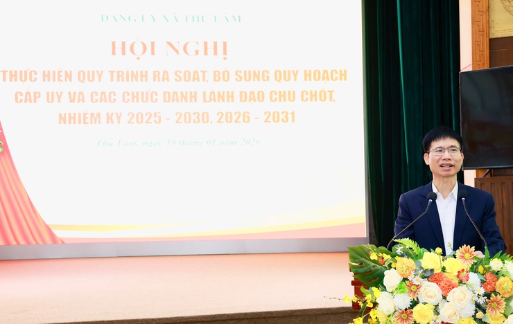 Đảng uỷ xã Thư Lâm tổ chức hội nghị thực hiện quy trình rà soát, bổ sung quy hoạch cấp uỷ và các chức danh lãnh đạo chủ chốt nhiệm kỳ 2025-2030, 2026-2031
- Ảnh 9.