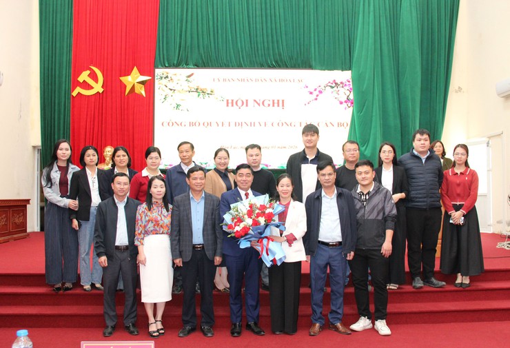 Xã Hòa Lạc bổ nhiệm Phó Giám đốc Ban Quản lý dự án đầu tư – hạ tầng- Ảnh 6.