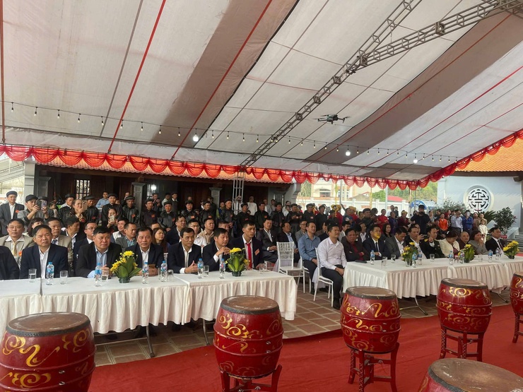 THÔN KIM TIÊN TỔ CHỨC LỄ  KHÁNH THÀNH CÔNG TRÌNH TU BỔ, TÔN TẠO DI TÍCH LỊCH SỬ – VĂN HÓA ĐÌNH KIM TIÊN- Ảnh 4.