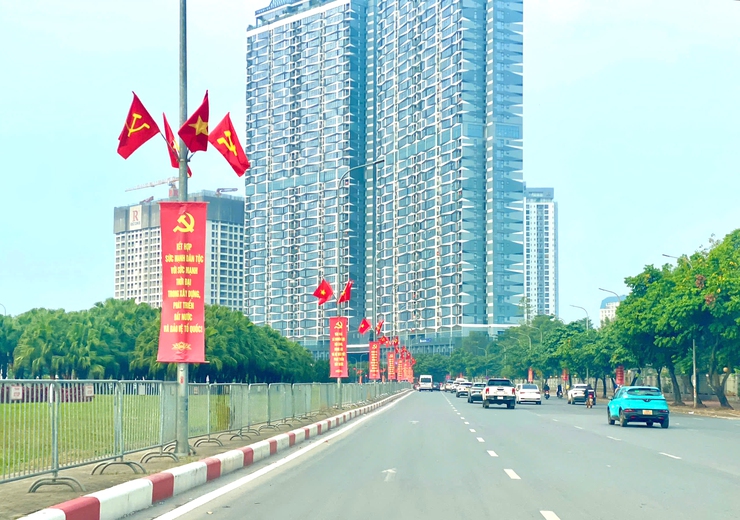 Phường Từ Liêm rực rỡ  cờ hoa chào mừng Đại hội đại biểu toàn quốc lần thứ XIV của Đảng- Ảnh 3.