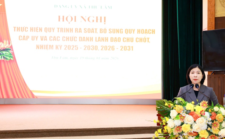 Đảng uỷ xã Thư Lâm tổ chức hội nghị thực hiện quy trình rà soát, bổ sung quy hoạch cấp uỷ và các chức danh lãnh đạo chủ chốt nhiệm kỳ 2025-2030, 2026-2031
- Ảnh 5.