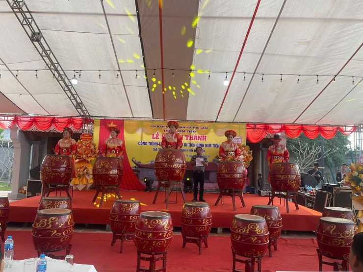 THÔN KIM TIÊN TỔ CHỨC LỄ  KHÁNH THÀNH CÔNG TRÌNH TU BỔ, TÔN TẠO DI TÍCH LỊCH SỬ – VĂN HÓA ĐÌNH KIM TIÊN- Ảnh 5.