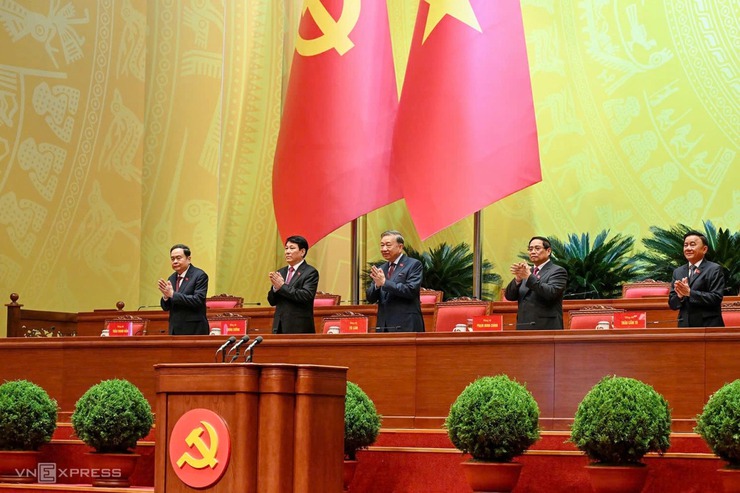 Đại hội XIV của Đảng tiến hành phiên họp trù bị- Ảnh 1.