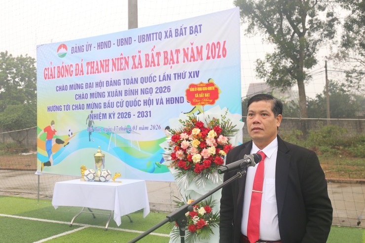 Khai mạc giải bóng đá nam Thanh Niên chào mừng Đại hội Đảng toàn quốc lần thứ XIV, mừng xuân Bính Ngọ 2026- Ảnh 2.