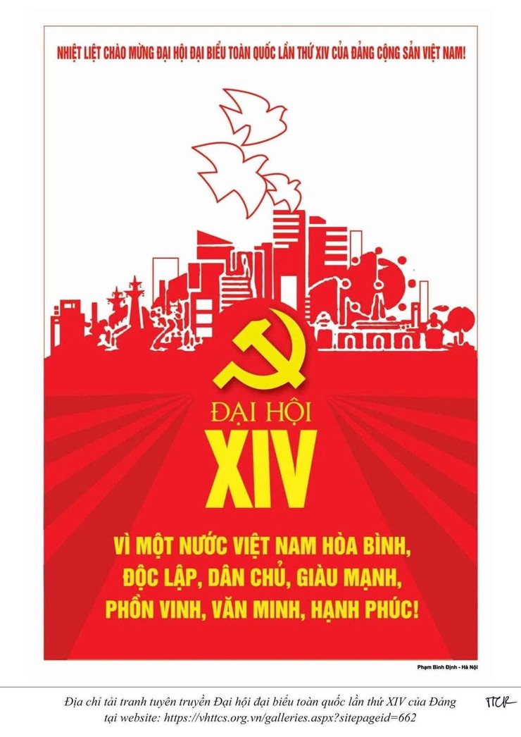 THÔNG BÁO: VỀ VIỆC TỔ CHỨC THEO DÕI TRUYỀN HÌNH TRỰC TIẾP LỄ KHAI MẠC VÀ LỄ BẾ MẠC ĐẠI HỘI ĐẠI BIỂU TOÀN QUỐC LẦN THỨ XIV CỦA ĐẢNG- Ảnh 1.