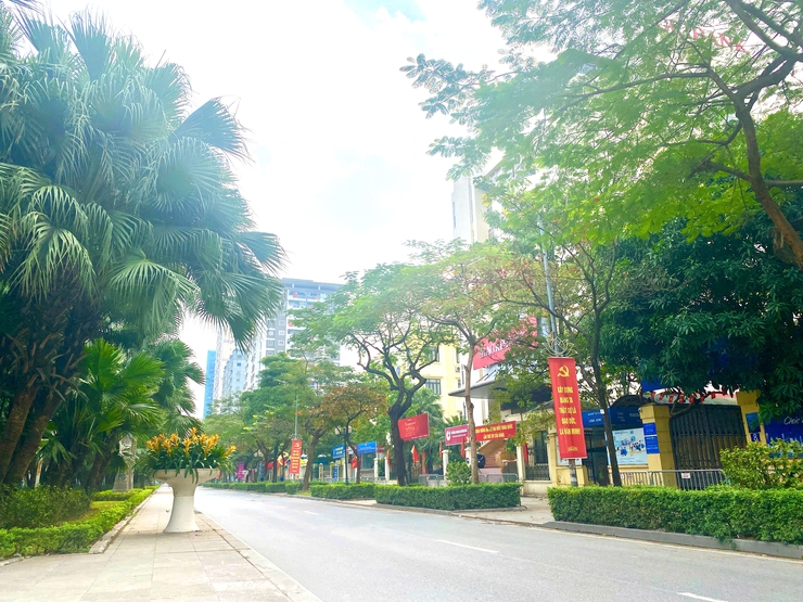  Phường Từ Liêm rực rỡ  cờ hoa chào mừng Đại hội đại biểu toàn quốc lần thứ XIV của Đảng- Ảnh 9.