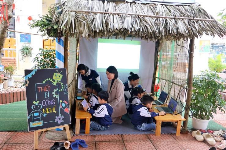 Trường Mầm non Sao Mai kiến tập chuyên đề “Phát triển chương trình giáo dục nhà trường đi sâu vào lĩnh vực giáo dục phát triển nhận thức”- Ảnh 10.