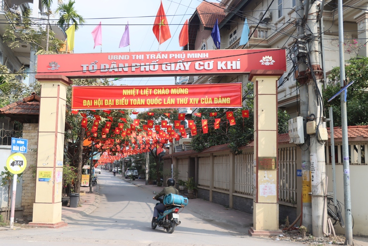 Xã Phú Xuyên rực rỡ cờ hoa chào mừng Đại hội XIV của Đảng- Ảnh 9.