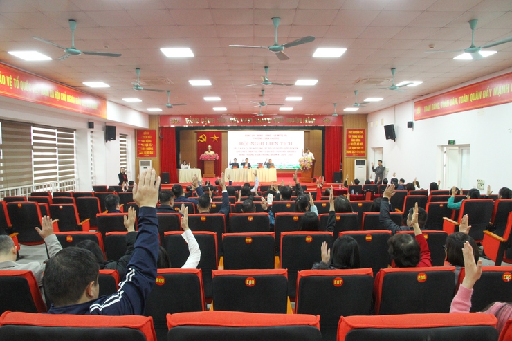 Phường Xuân Phương: Hội nghị liên tịch lấy ý kiến nhận xét của cán bộ nơi công tác đối với người dự kiến giới thiệu ứng cử đại biểu HĐND phường, nhiệm kỳ 2026 - 2031- Ảnh 10.