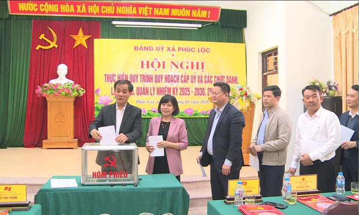 Đảng ủy xã Phúc Lộc tổ chức hội nghị thực hiện quy trình quy hoạch các chức danh lãnh đạo nhiệm kỳ 2025–2030, 2026–2031- Ảnh 5.