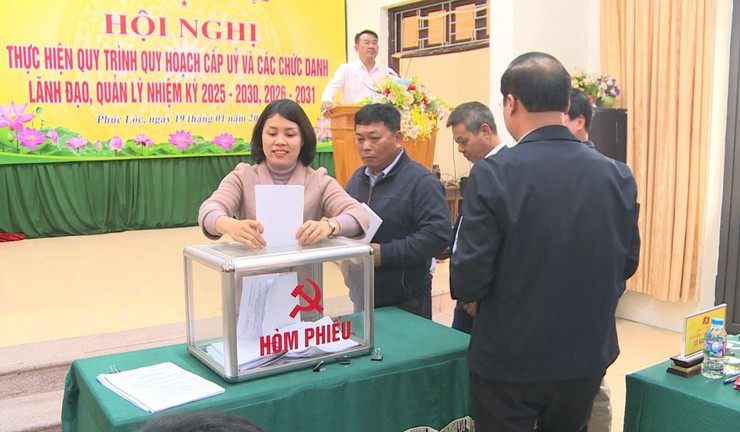 Đảng ủy xã Phúc Lộc tổ chức hội nghị thực hiện quy trình quy hoạch các chức danh lãnh đạo nhiệm kỳ 2025–2030, 2026–2031- Ảnh 7.