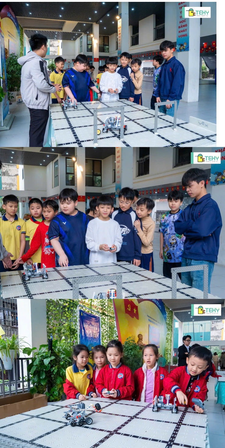 BÙNG NỔ SÁNG TẠO TẠI NGÀY HỘI CÔNG NGHỆ THÔNG TIN VÀ&nbsp;STEM NĂM 2026&nbsp;TẠI TRƯỜNG TIỂU HỌC TRUNG PHỤNG&nbsp;PHƯỜNG VĂN MIẾU - QUỐC TỬ GIÁM- Ảnh 4.